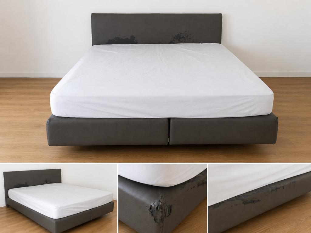 Auping queensize bed 200x220 – op te halen, Ophalen, Gebruikt, 220 cm, Overige maten