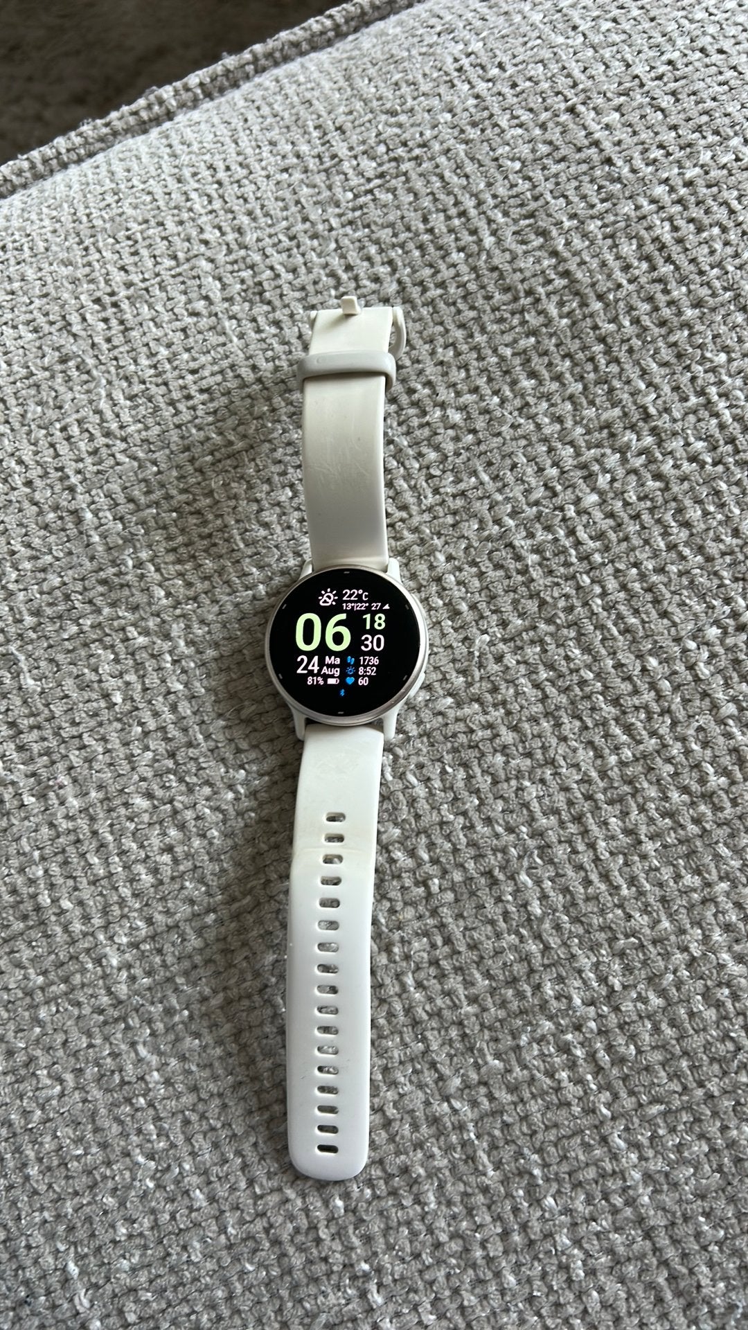 Garmin vivoactive, Wit, IOS, Ophalen of Verzenden, Zo goed als nieuw