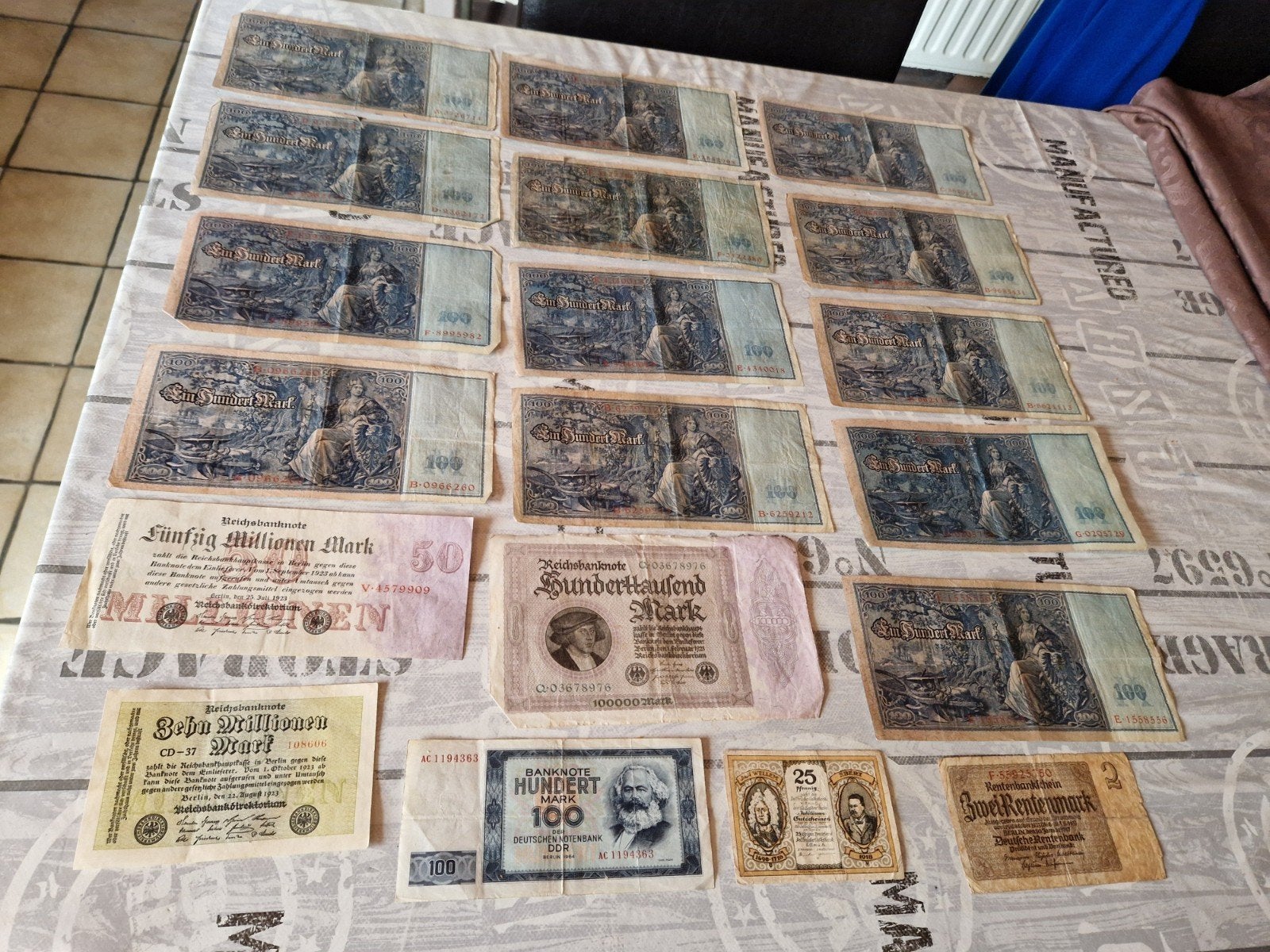 ww1 oud duits geld 1ste oorlog, Ophalen of Verzenden
