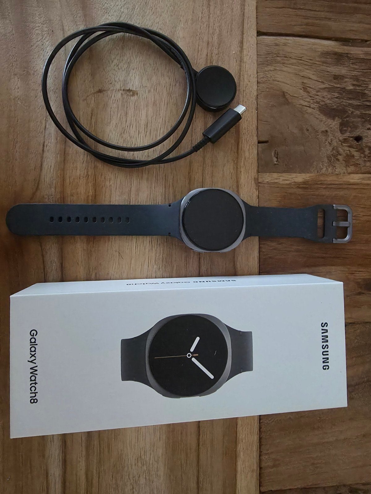 smartwatch, Handtassen en Accessoires, Ophalen, Nieuw, Waterdicht, Grijs