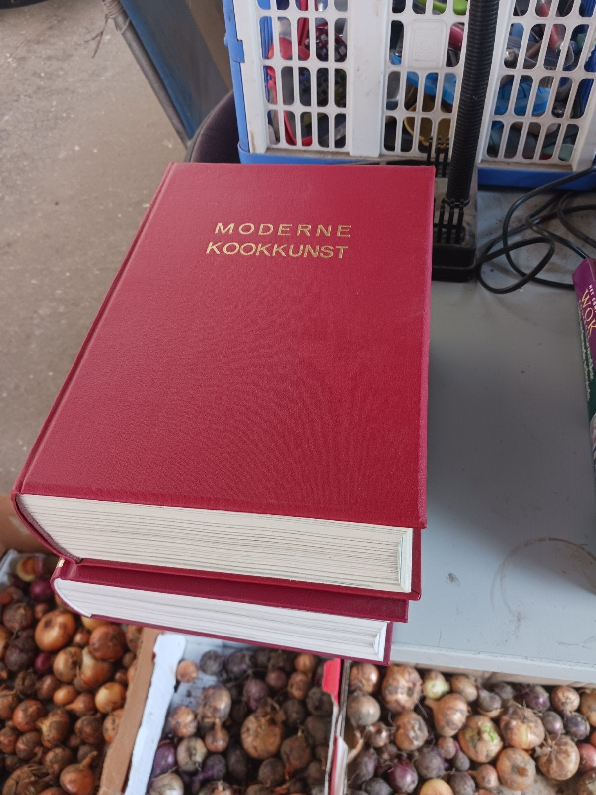 2 x kookboeken, Ophalen