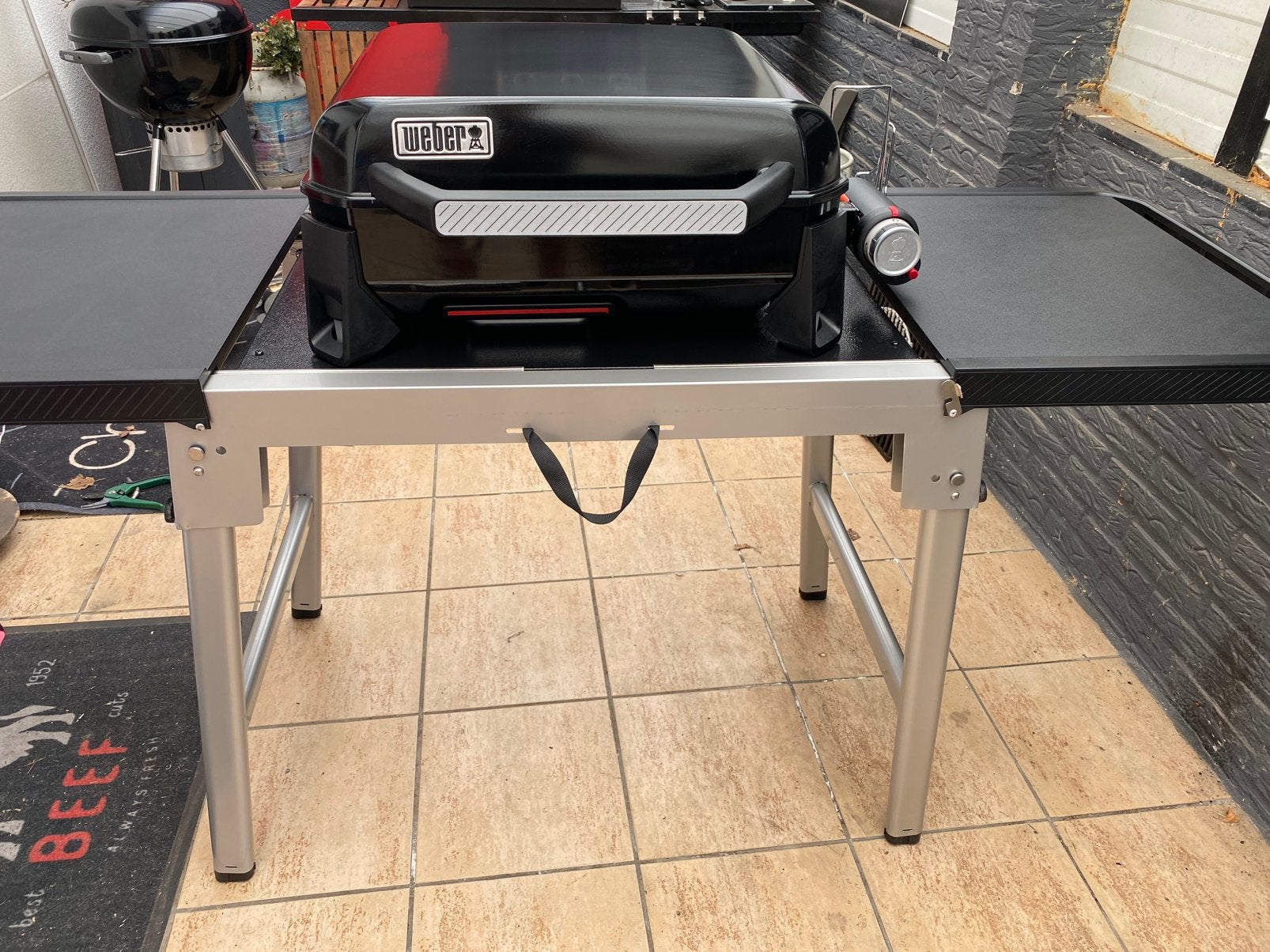 Weber Slate 43 cm plancha gasbarbecue z.g.a.n., Jardin & Terrasse, Enlèvement, Comme neuf