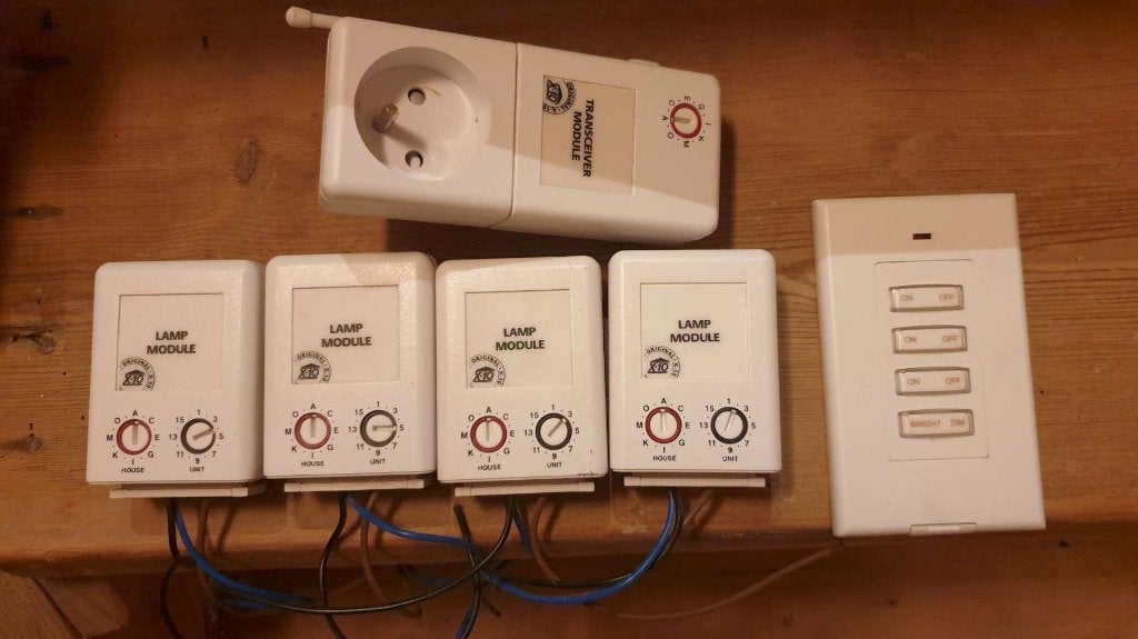Marmitek lichtsturing, transceiver, 4 lamp modules, wireless, Ophalen