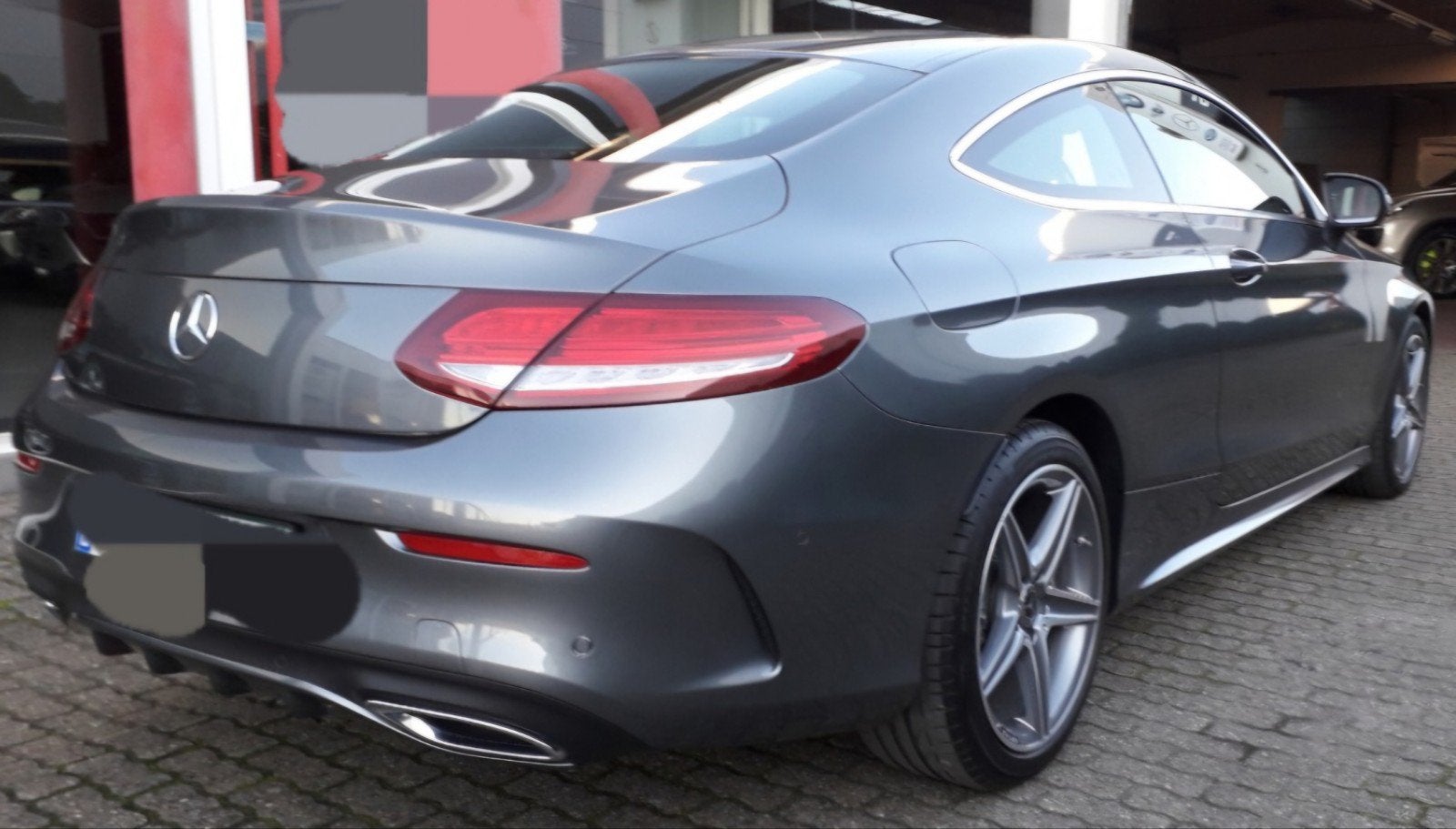 Mercedes-Benz C250 D AMG-line, Auto's, Automaat, 4 zetels, Achterwielaandrijving, ABS