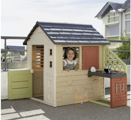 Maisonnette Smoby + cuisine – 50 €, Enlèvement, Utilisé, Plastique