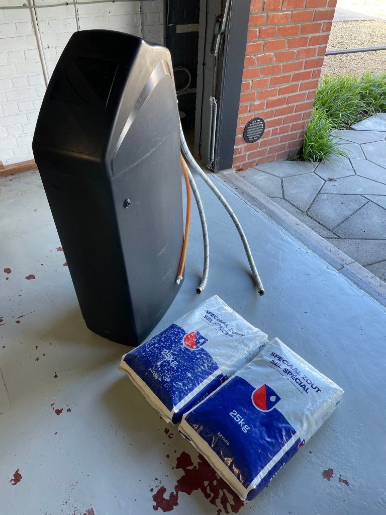 Bayard Tenera waterontharder in prima staat, Ophalen, Gebruikt, Waterontharder met zout