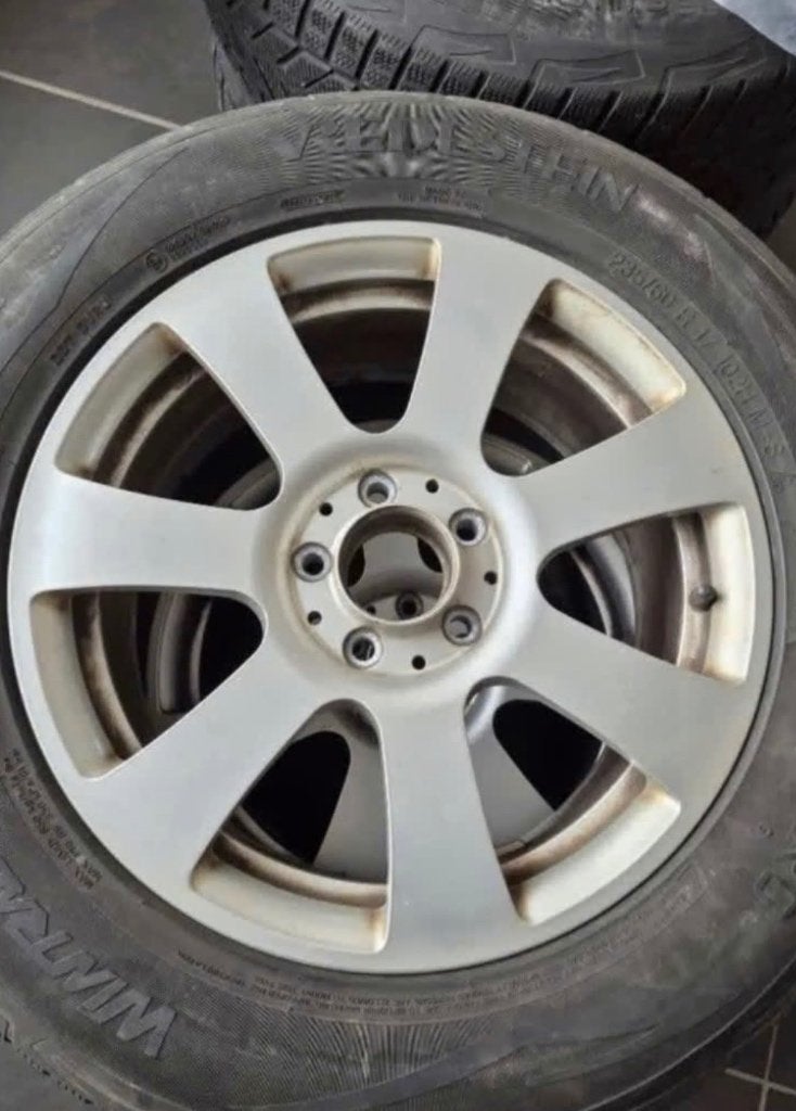 M+S autobanden Mercedes GLK, Ophalen, Gebruikt, 17 inch, 235 mm