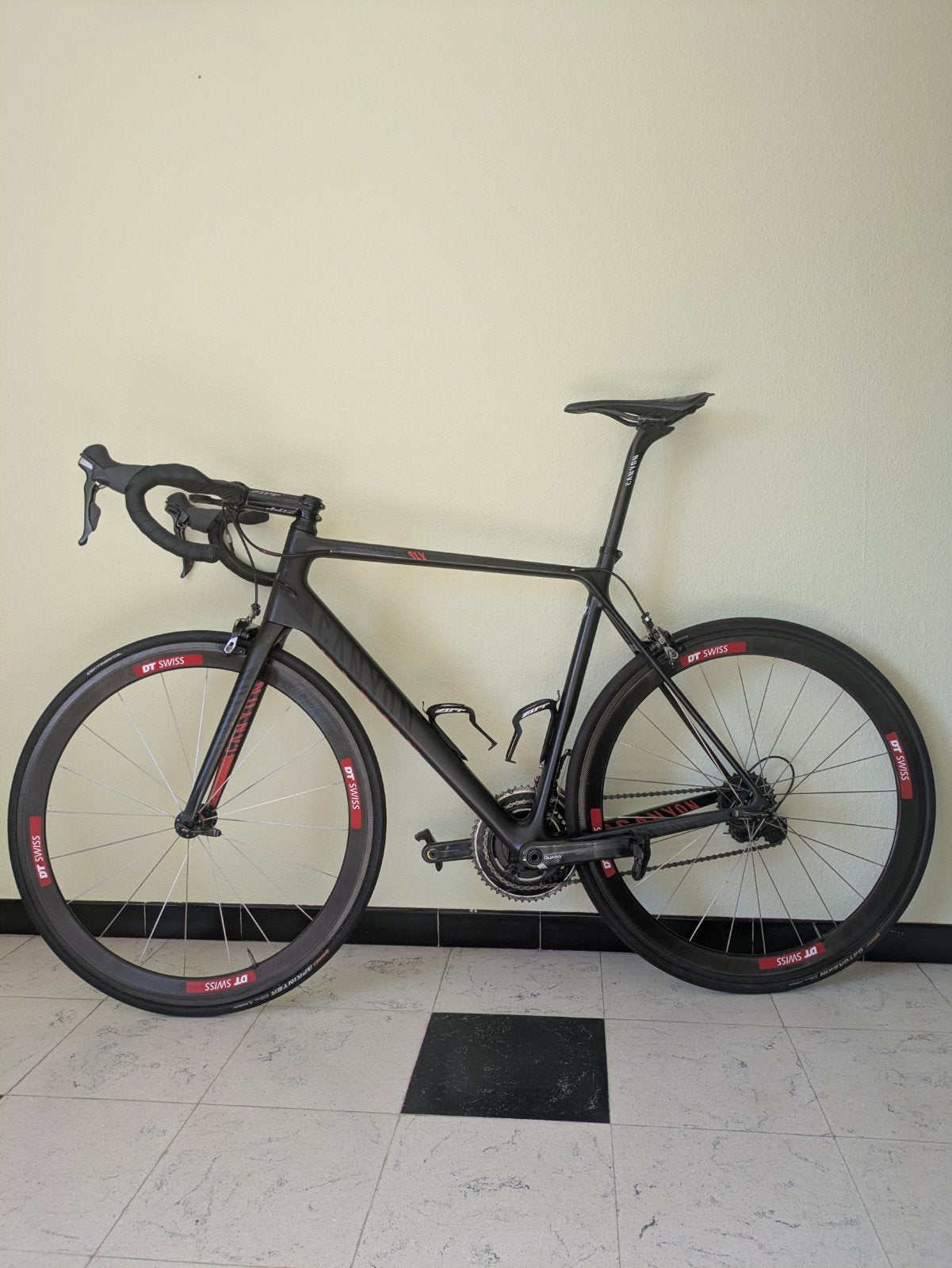 Canyon Ultimate CF SLX met Powermeter Quarq., Ophalen, Carbon