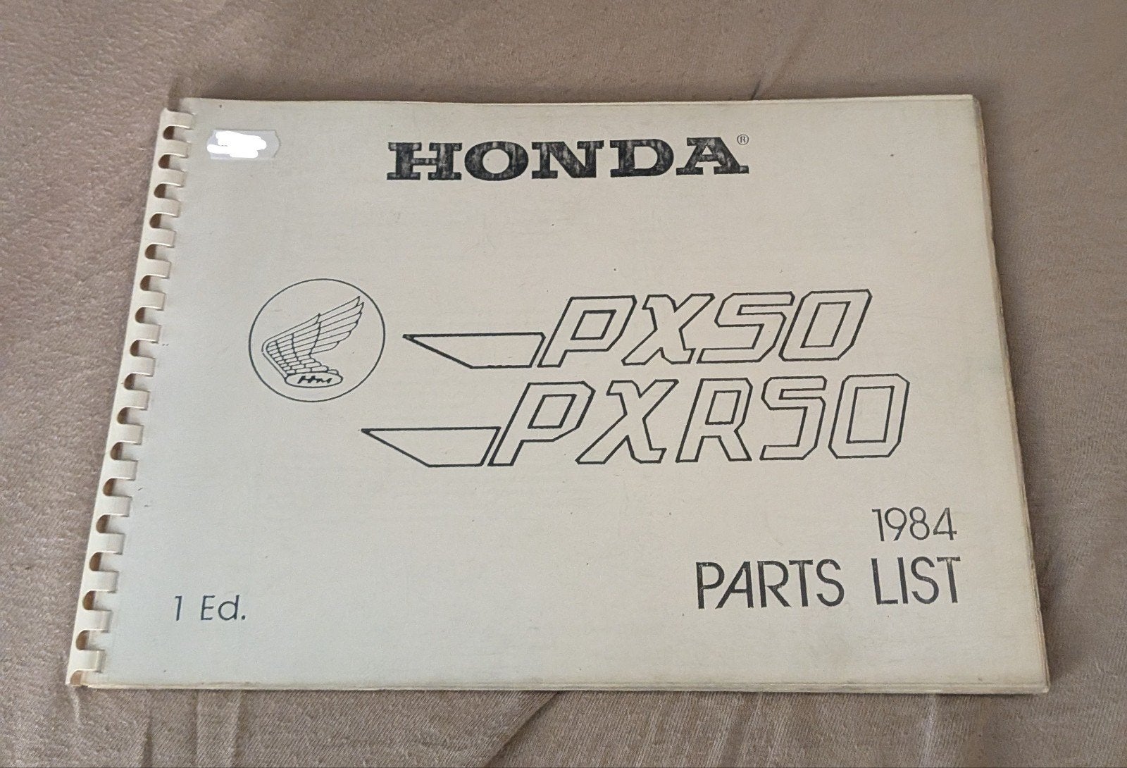 Honda PX onderdelen boek, Vélos & Vélomoteurs, Enlèvement ou Envoi