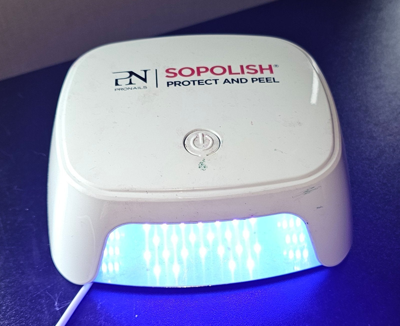 Mini uv lamp voor gellak valse nagels heb gebruikt voor hobb, Ophalen, Gebruikt