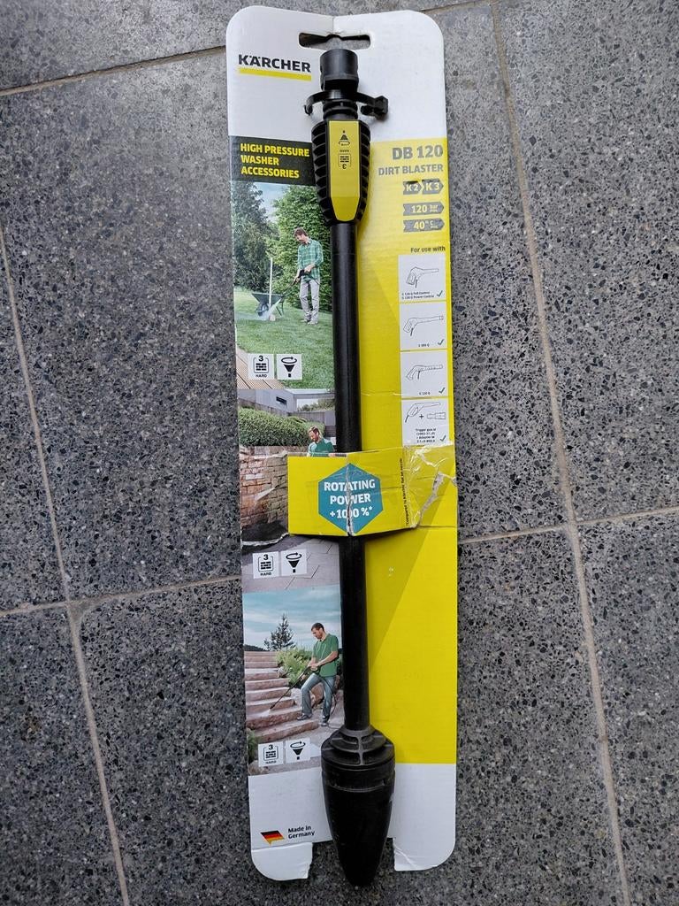 Kacher DB120 vuilfrees. K2.  Nieuw., Ophalen
