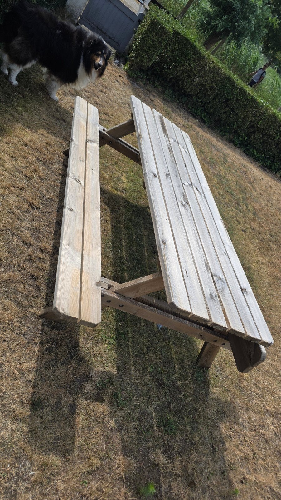 Table de pique-nique 240 x 160, Jardin & Terrasse, Enlèvement