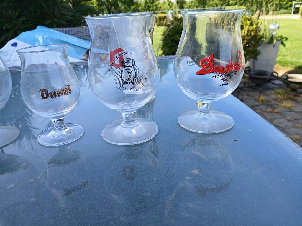 partij  duvel  glazen, Verzamelen, Ophalen