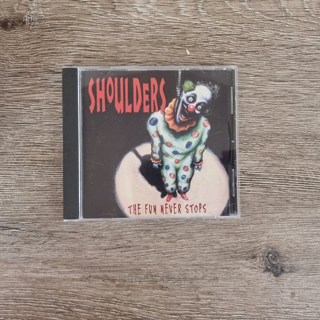 Cd Shoulders – The Fun Never Stops, CD & DVD, CD | Rock, Enlèvement ou Envoi, Utilisé, Rock alternatif, Album