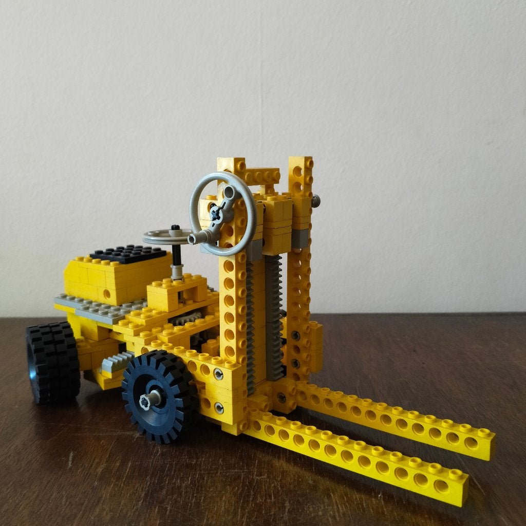 Lego Technic 850 vorkheftruk, Kinderen en Baby's, Ophalen, Gebruikt, Lego, Overige typen