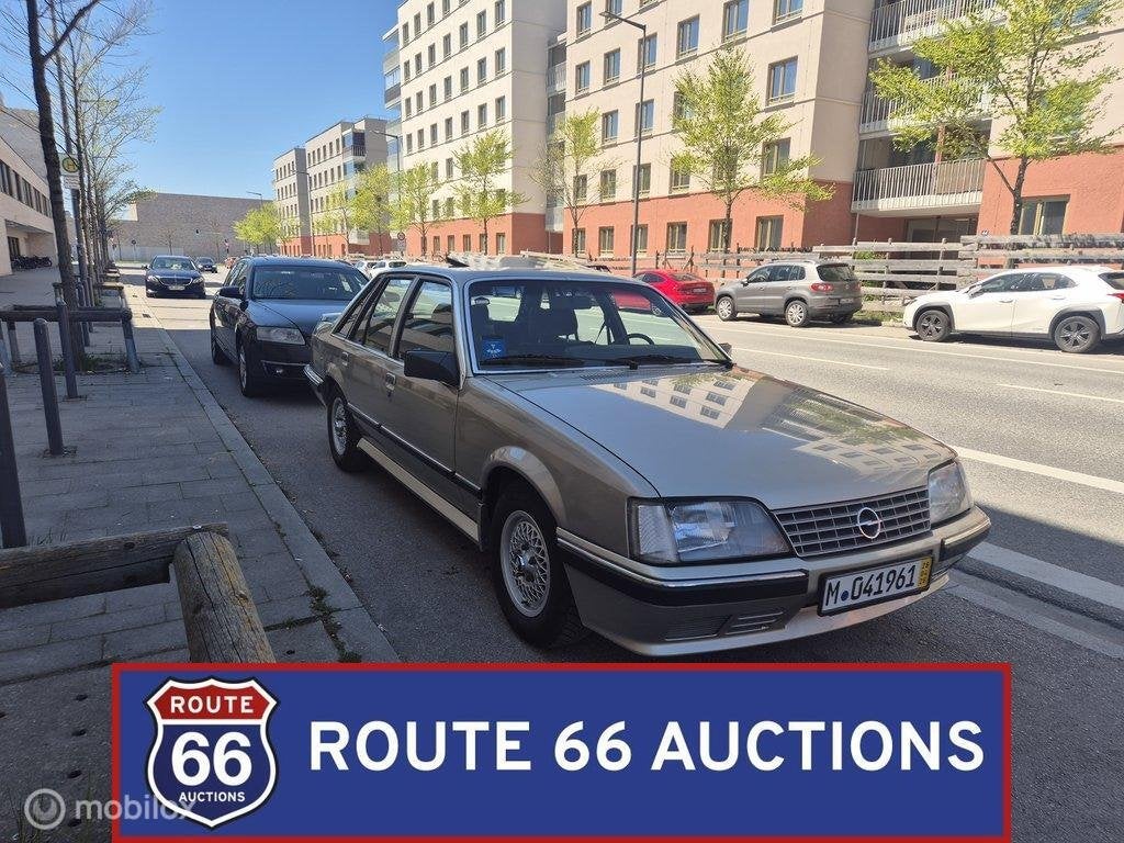 Opel Senator | 1986 | Route 66 Auctions, Auto's, Oldtimers, Bedrijf, Te koop, Opel, Benzine, Overige carrosserie, Handgeschakeld