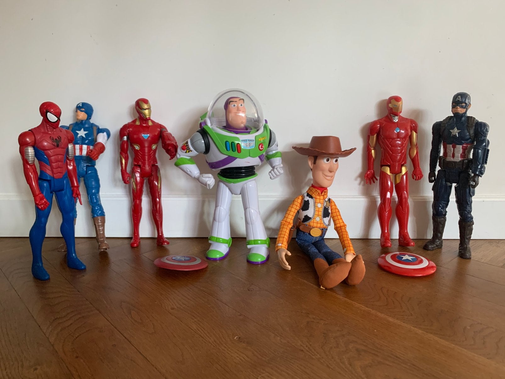 Lots figurines Marvel + Toy Story, Enlèvement, Utilisé
