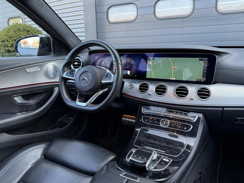 Mercedes-Benz E-Klasse 200 d AMG (automatique), Autos, Mercedes-Benz, Cuir, Argent ou Gris, Achat, Entreprise