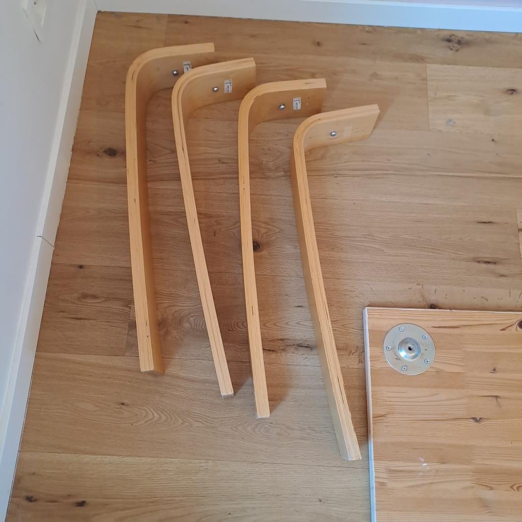 Tafelpoot poot ikea vika oleby, Maison & Meubles, Pièces pour table, Enlèvement, Pied de table