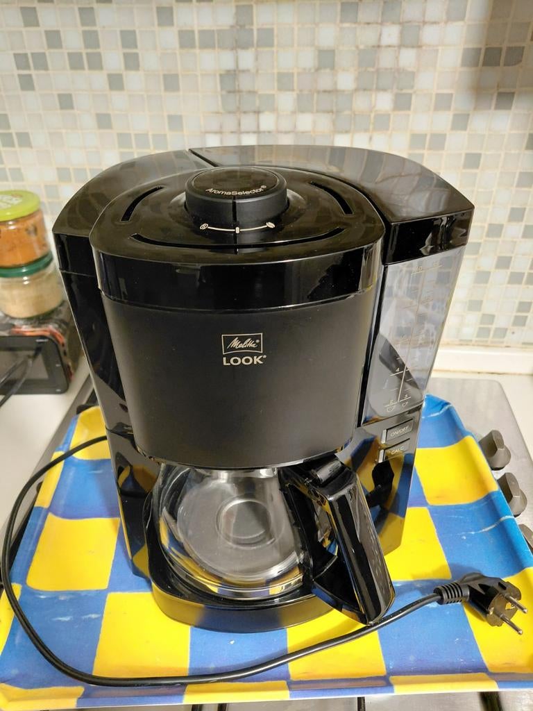 Percolateur Melitta LOOK V Perfection, Réservoir d'eau amovible, Café moulu, Neuf, 4 à 10 tasses
