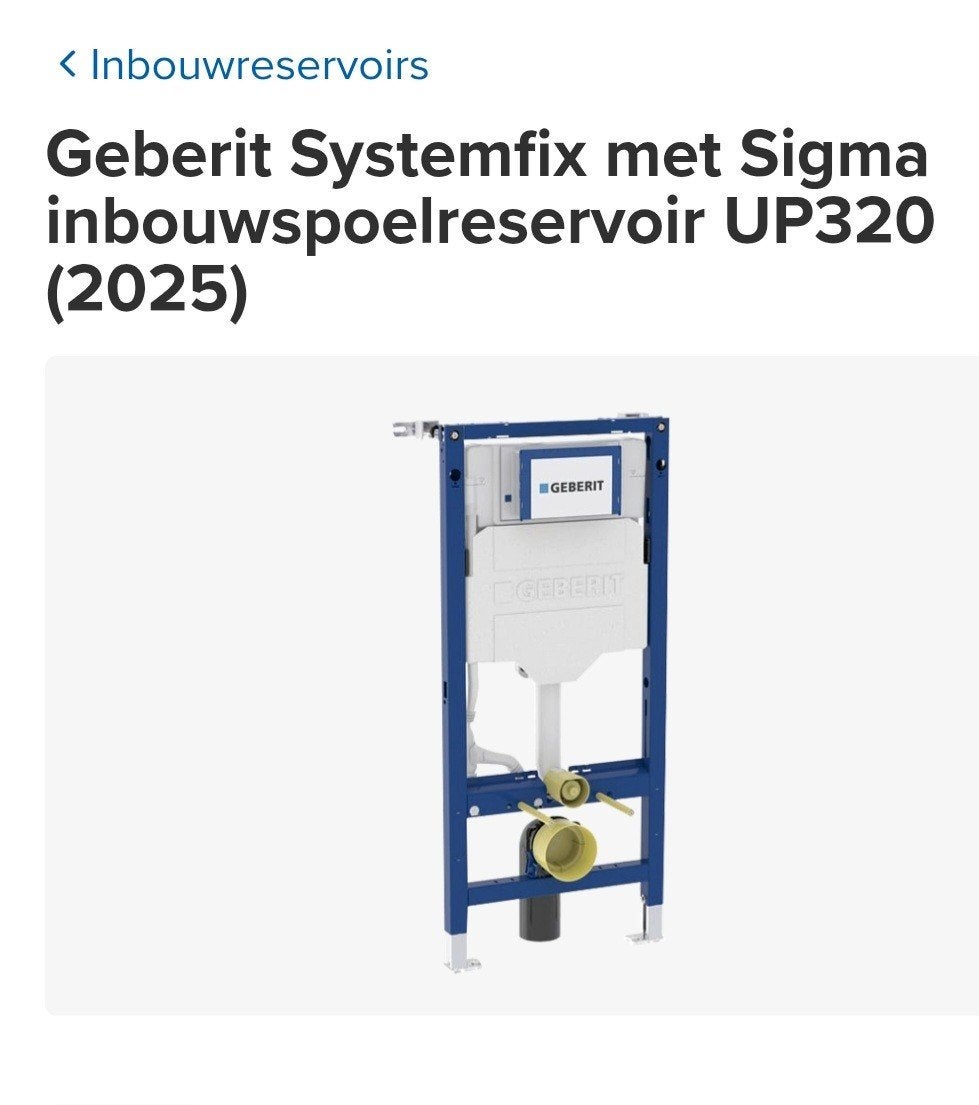 Geberit, Bricolage & Construction, Sanitaire, Enlèvement, Neuf