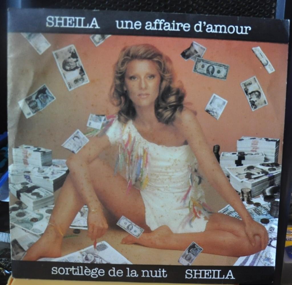 vinyl 45 tours sheila (x20365), Enlèvement ou Envoi, 1980 - 1989, Utilisé