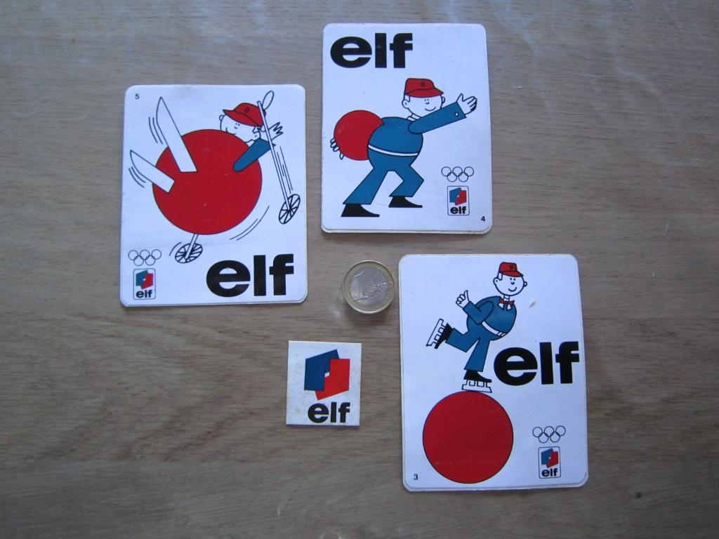 Autocollant rétro/vintage - Petrol ELF, Collections, Enlèvement ou Envoi, Comme neuf, Voiture ou Moto