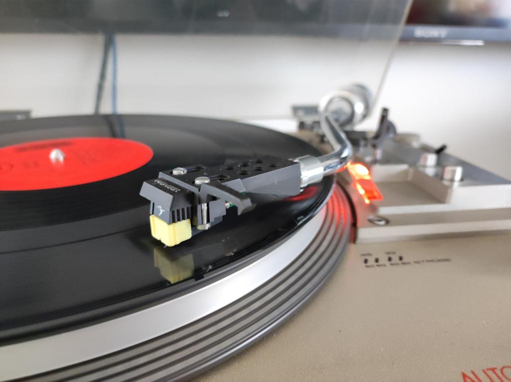 TOP platenspeler Pioneer PL-516 + gratis 9 platen, Tourne-disque, Enlèvement, Réglage pitch, Pioneer