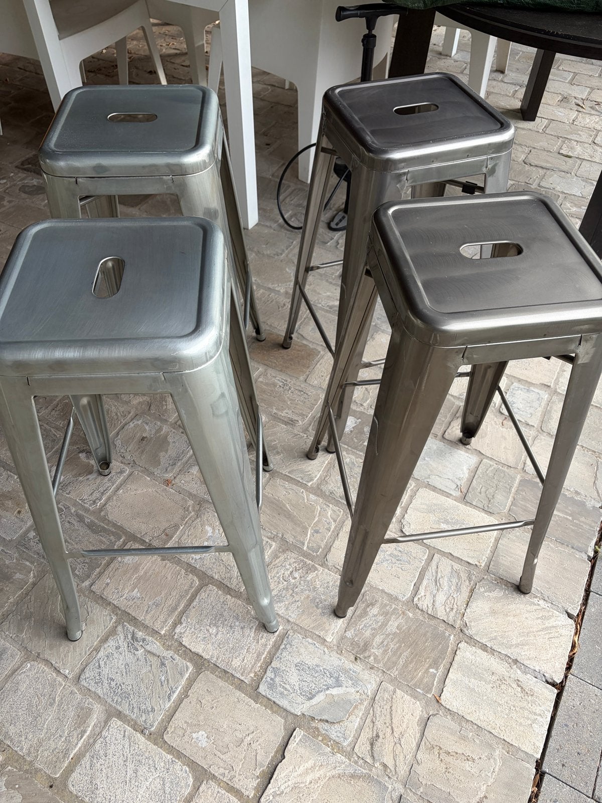 4 tabourets de bar, Enlèvement, Comme neuf