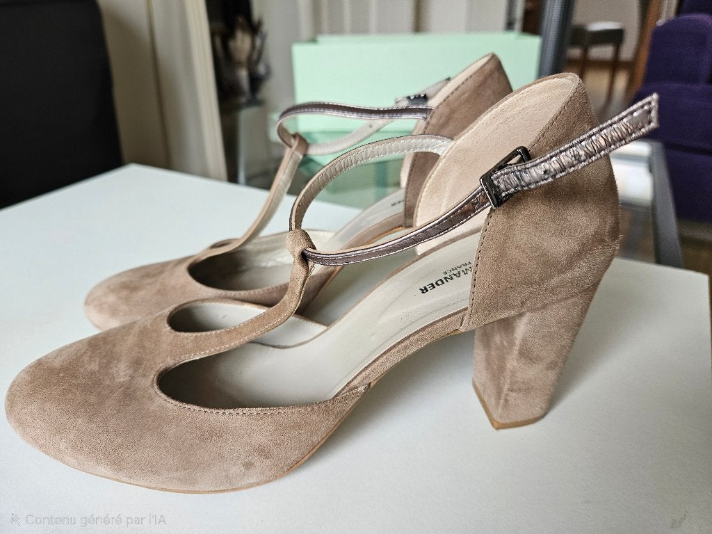 Salamander schoen met hoge hak, Kleding | Dames, Schoenen, Ophalen, Beige, Schoenen met hoge hakken, Salamander