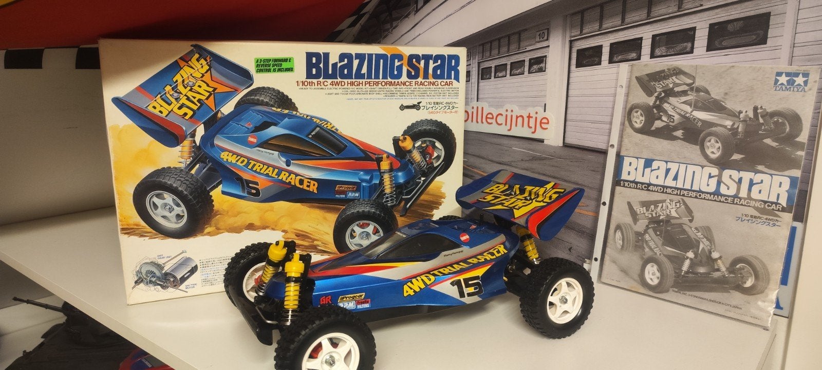 Étoile flamboyante vintage Tamiya, Enlèvement ou Envoi
