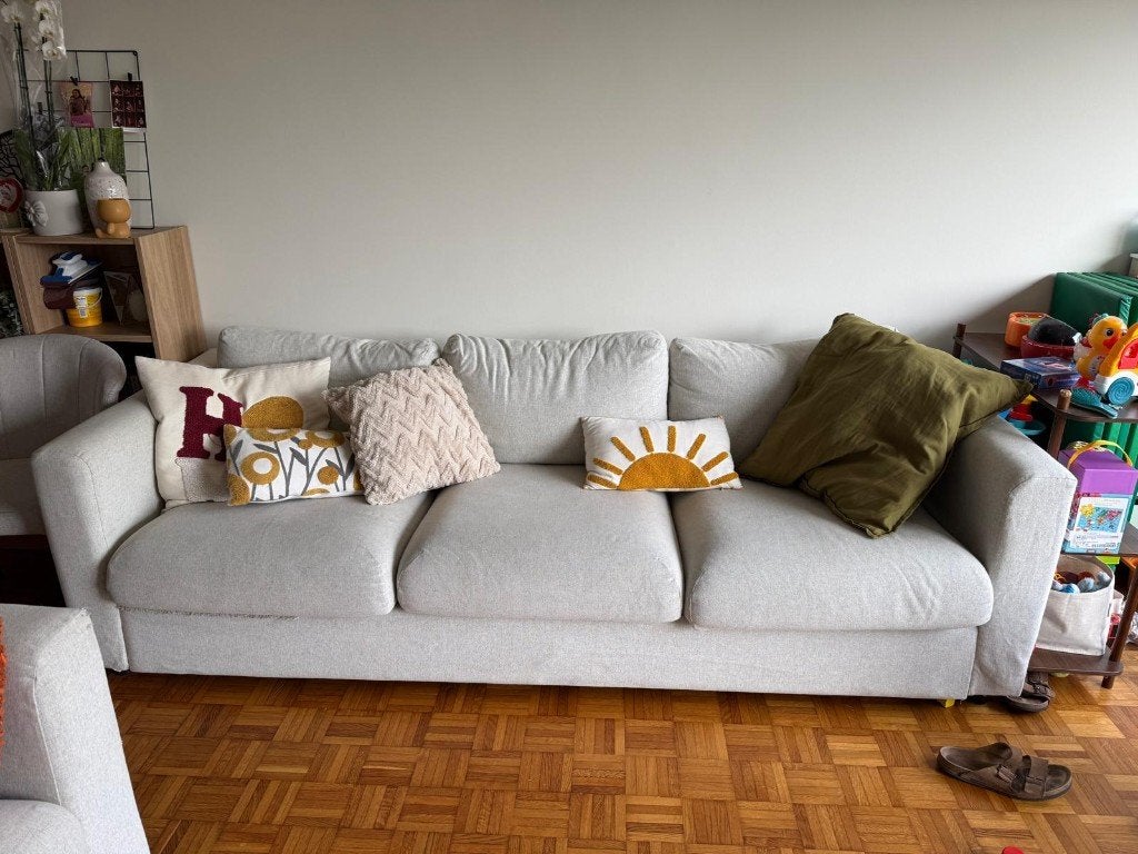 Canapé 3 places VIMLE IKEA, Maison & Meubles, Canapés | Salons, Utilisé, Banc droit, Trois personnes, 200 à 250 cm, 75 à 100 cm