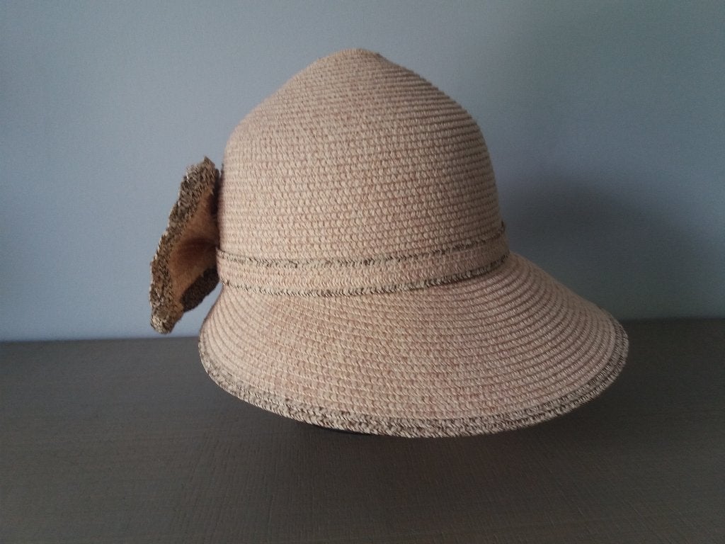 Zomerhoed, maat M, Kleding | Dames, Hoeden en Petten, Kling, 56 of 57 cm (M, 7 of 7⅛ inch), Hoed, Ophalen of Verzenden