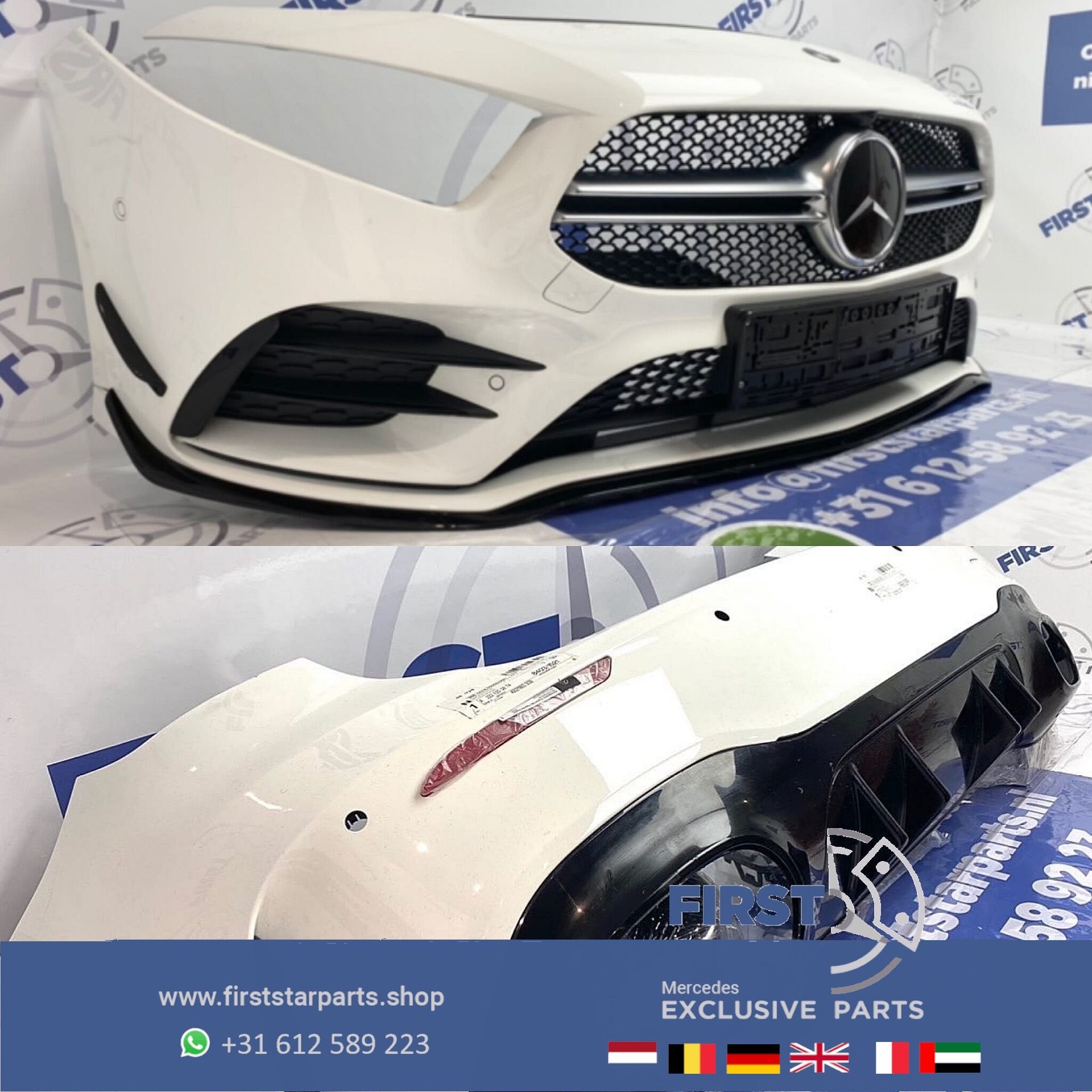 W177 A KLASSE A35 PERFORMANCE PAKKET WIT origineel Mercedes, Utilisé, Avant, -, -