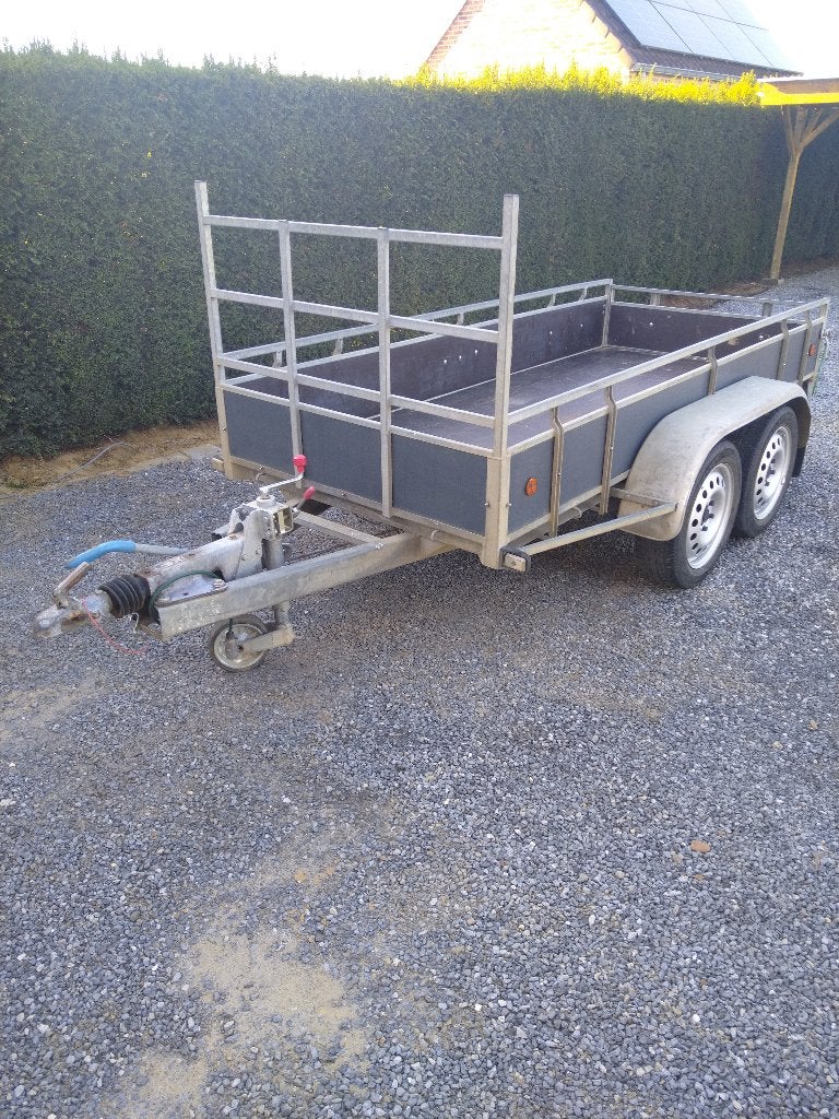 Decks 2000kg leeg gew 460 Laadver-1540 kg Afm- 307x130cm, Ophalen, Zo goed als nieuw