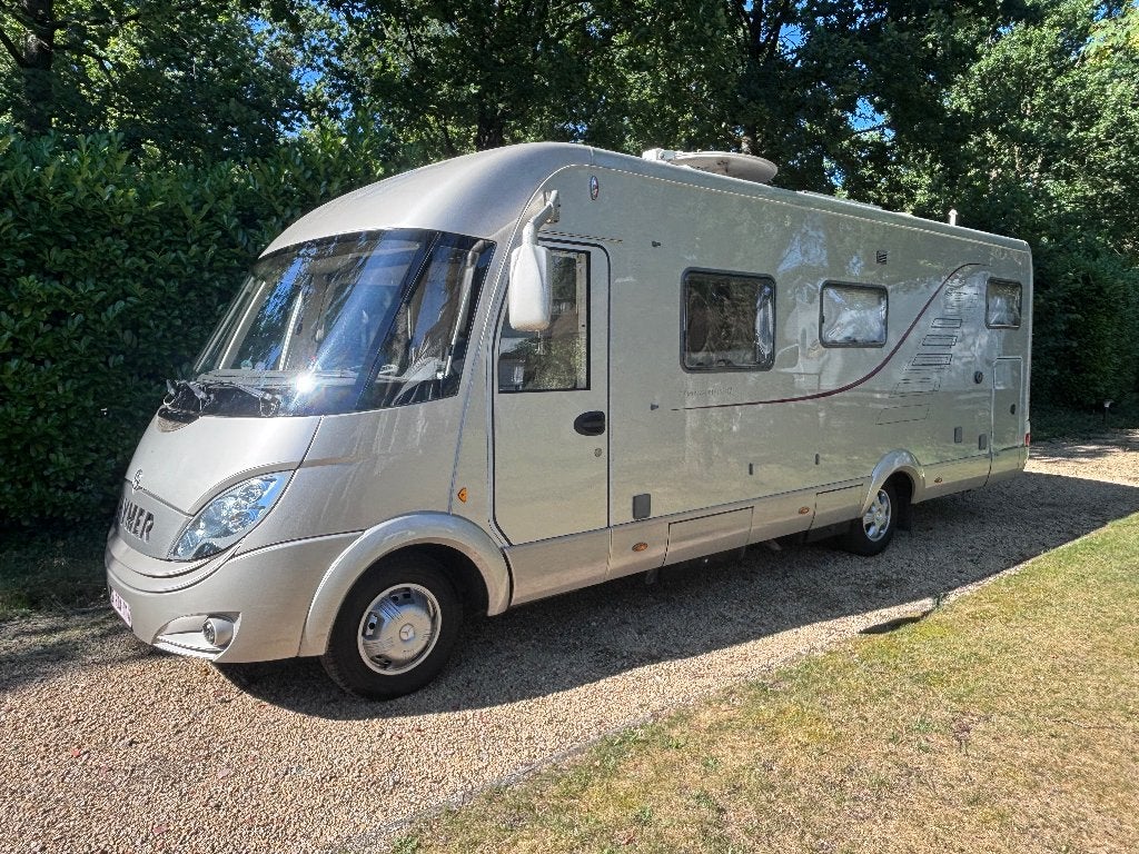 Luxe Mercedes hymer S800 mobilhome, Chemisch toilet, Diesel, Particulier, Hymer