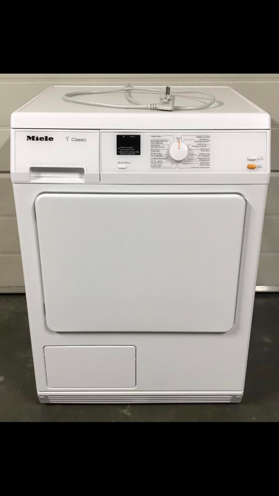 Miele condensdroogkast, Elektronische apparatuur, Droogkasten, 6 tot 8 kg, Gebruikt, Ophalen of Verzenden, Voorlader
