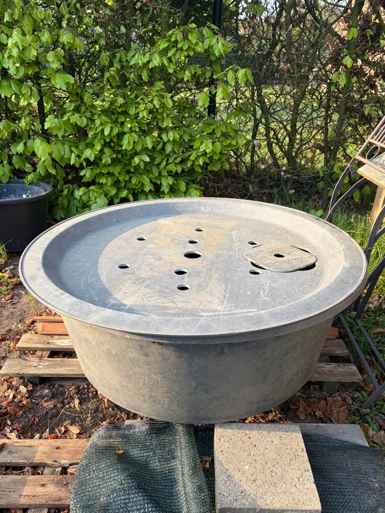 Fontein, Tuin en Terras, Ophalen, Gebruikt, Graniet, Fontein