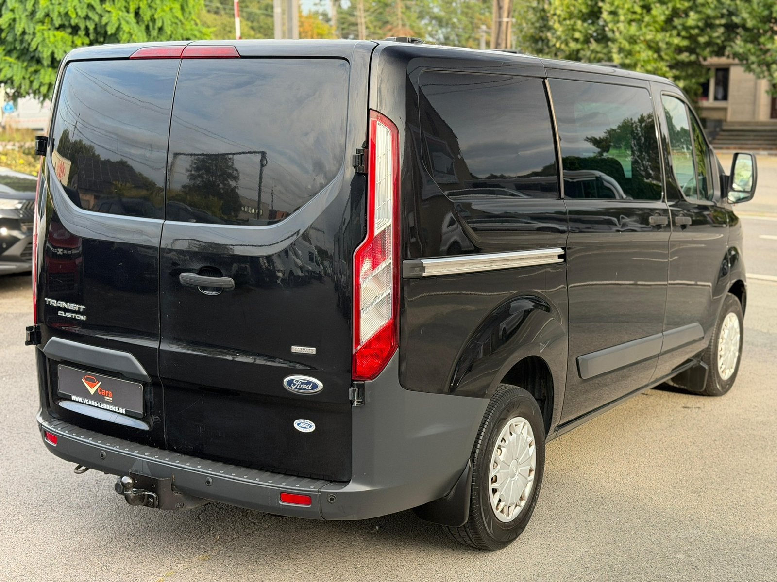 Ford transit custom dubbele cabine navi airco+ garantie, Auto's, Bluetooth, Euro 5, Bedrijf, https://public.car-pass.be/vhr/3c06ab84-a297-4311-b66b-52f449cb048a