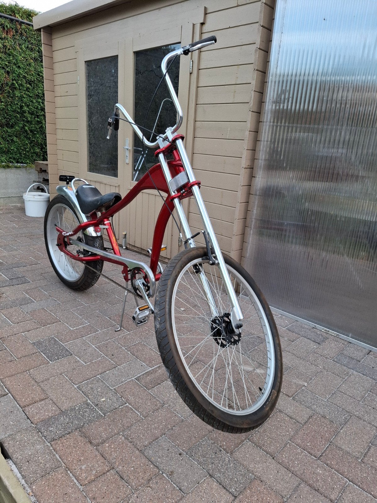 Cobra chopper grootste maat, Ophalen