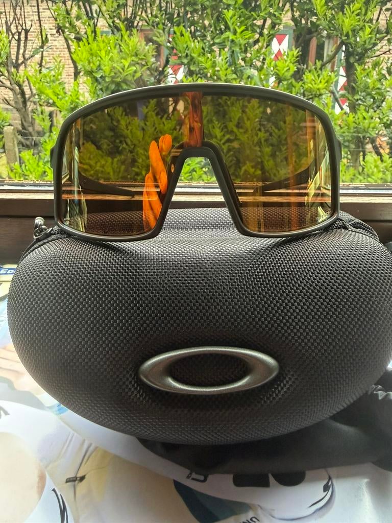 Oakley Sutro S Prizm Mat Carbon, Ophalen, Nieuw