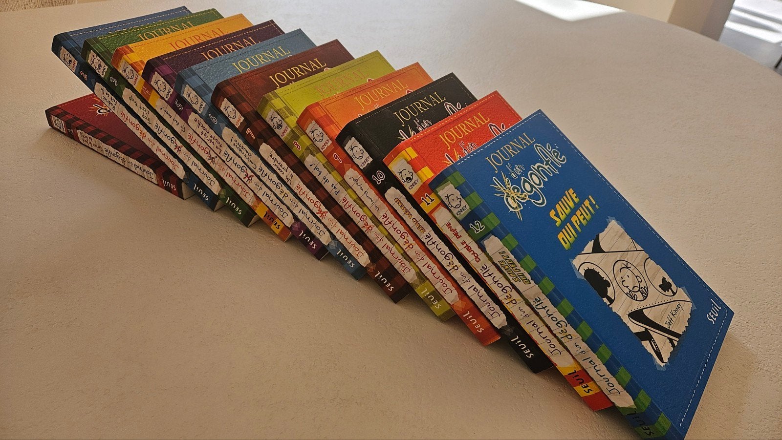 Journal d'un dégonflé série 1 à 12, Livres, Journaux & Revues, Enlèvement ou Envoi, Comme neuf