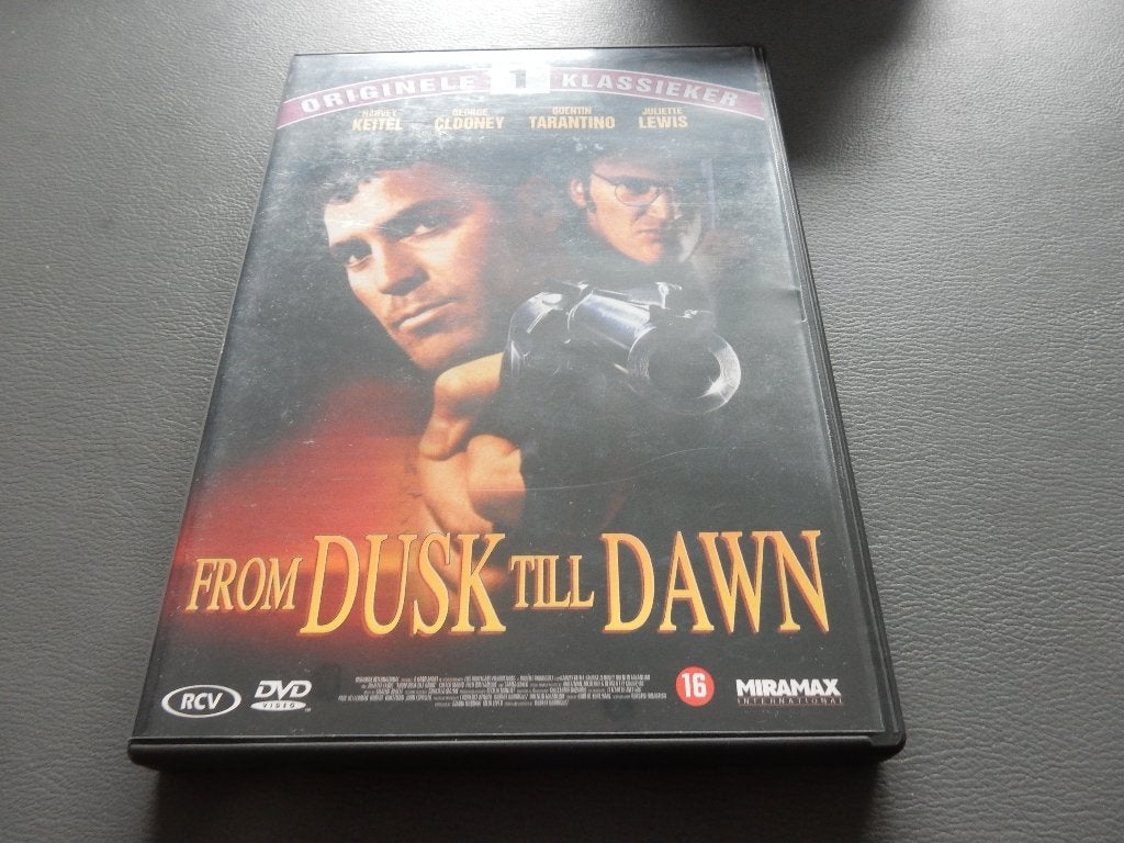 nr.920 - Dvd: from dusk till dawn - horror, Cd's en Dvd's, Dvd's | Horror, Vampiers of Zombies, Engels, Vanaf 16 jaar, Nederlands
