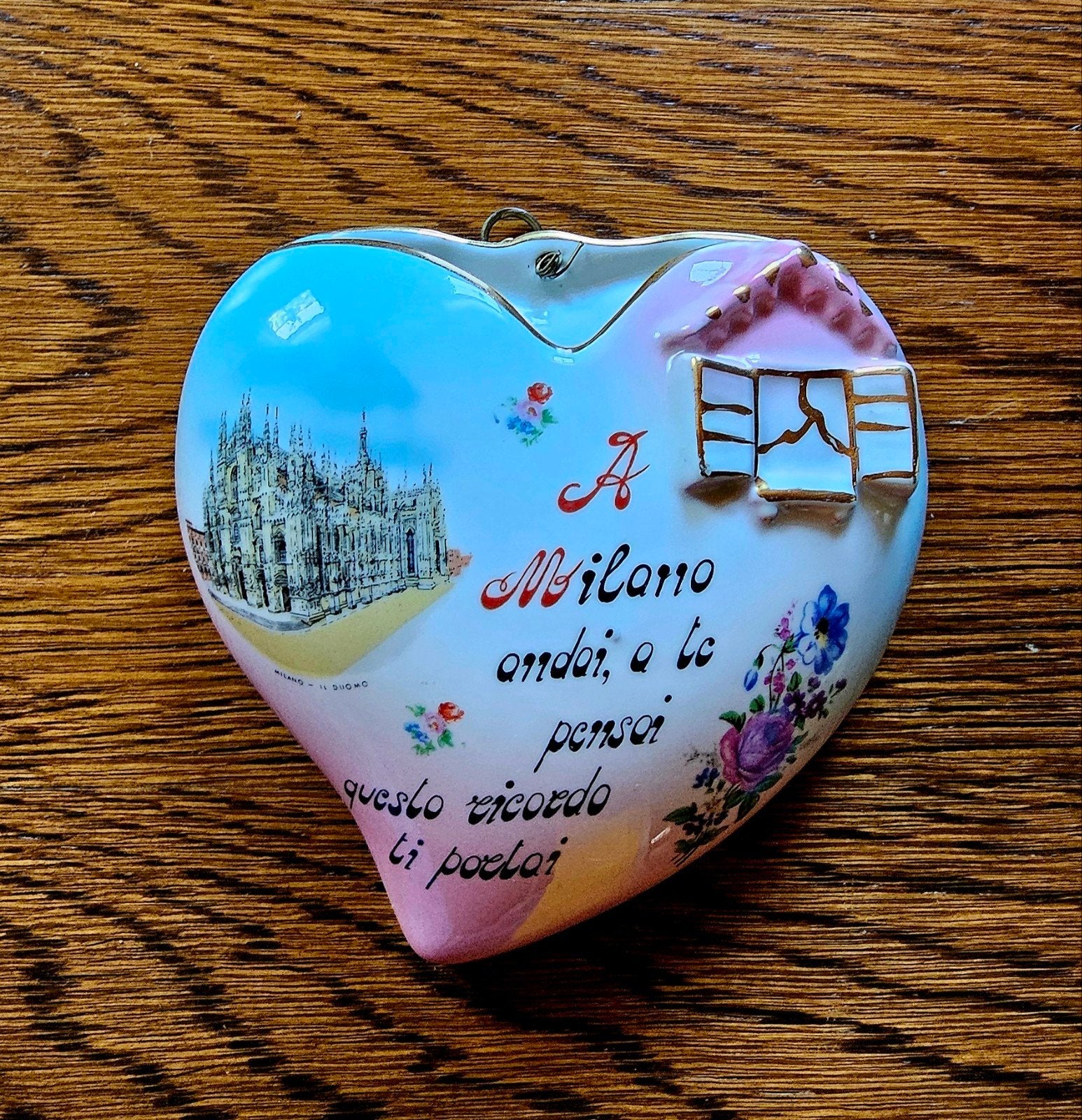 PORSELEINEN WANDHART, Antiek en Kunst, Ophalen of Verzenden