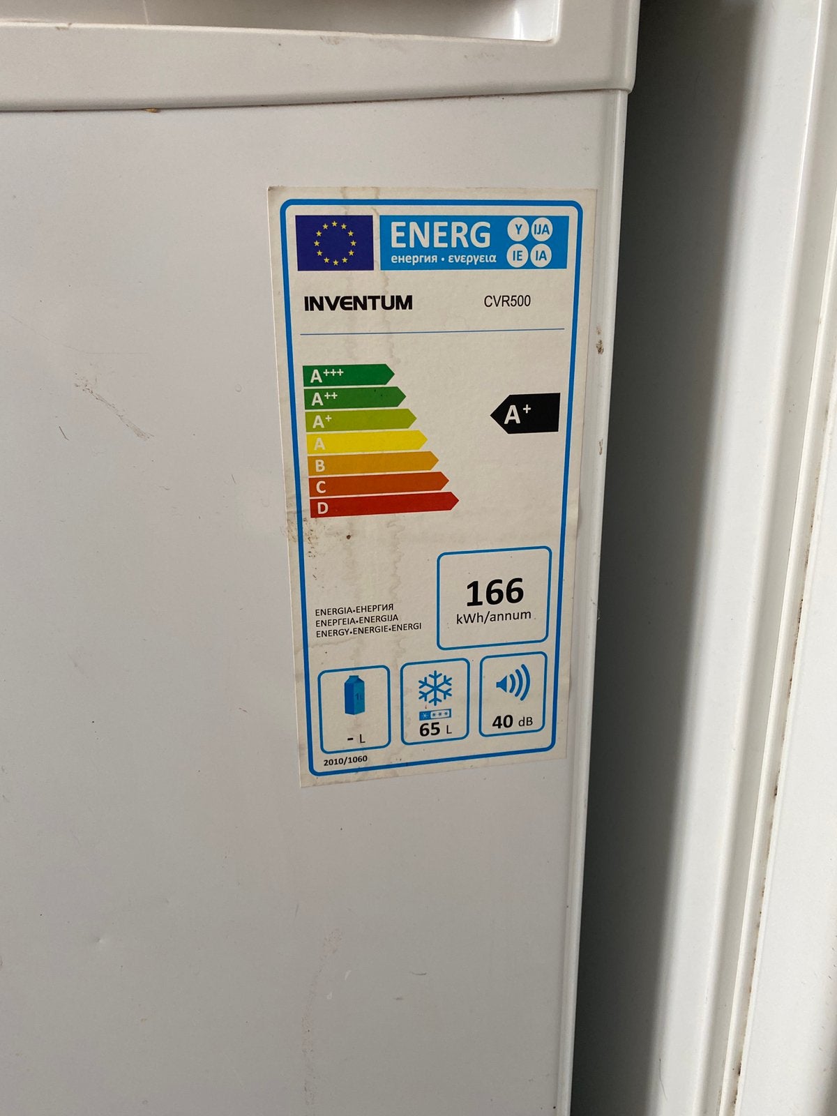 Tafelmodel diepvriezer Inventum A+, Elektronische apparatuur, Vriezers en Diepvrieskisten, Minder dan 85 cm, Zo goed als nieuw