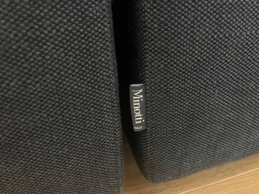 TER STOFFERING Minotti Hilton Hoekbank + GARANTIE, Hoekbank, 300 cm of meer, Ophalen of Verzenden, Zo goed als nieuw