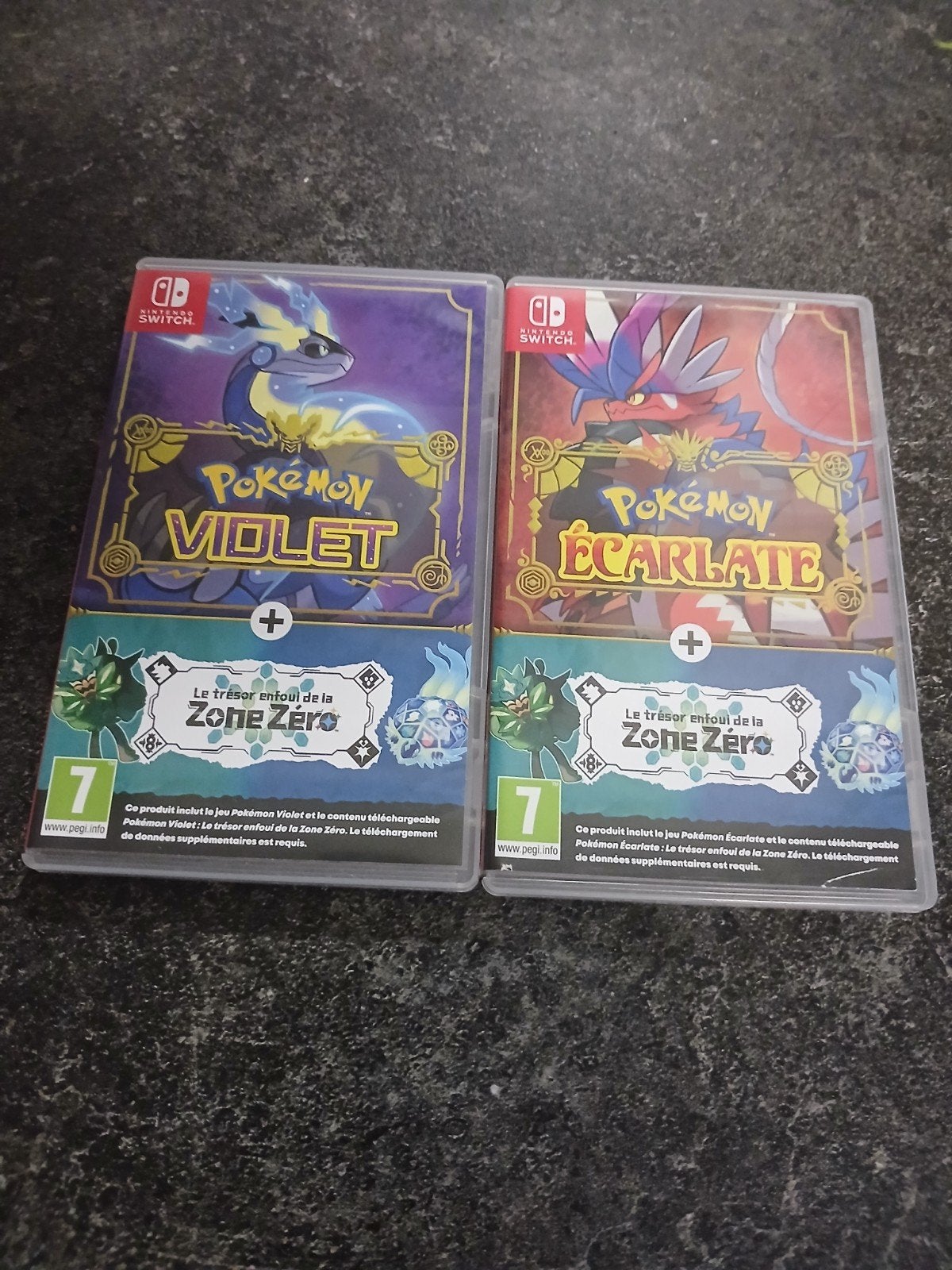 Pokémon Écarlate & Violet + DLC sur cartouche – 55€/pièce, Ophalen of Verzenden, Zo goed als nieuw