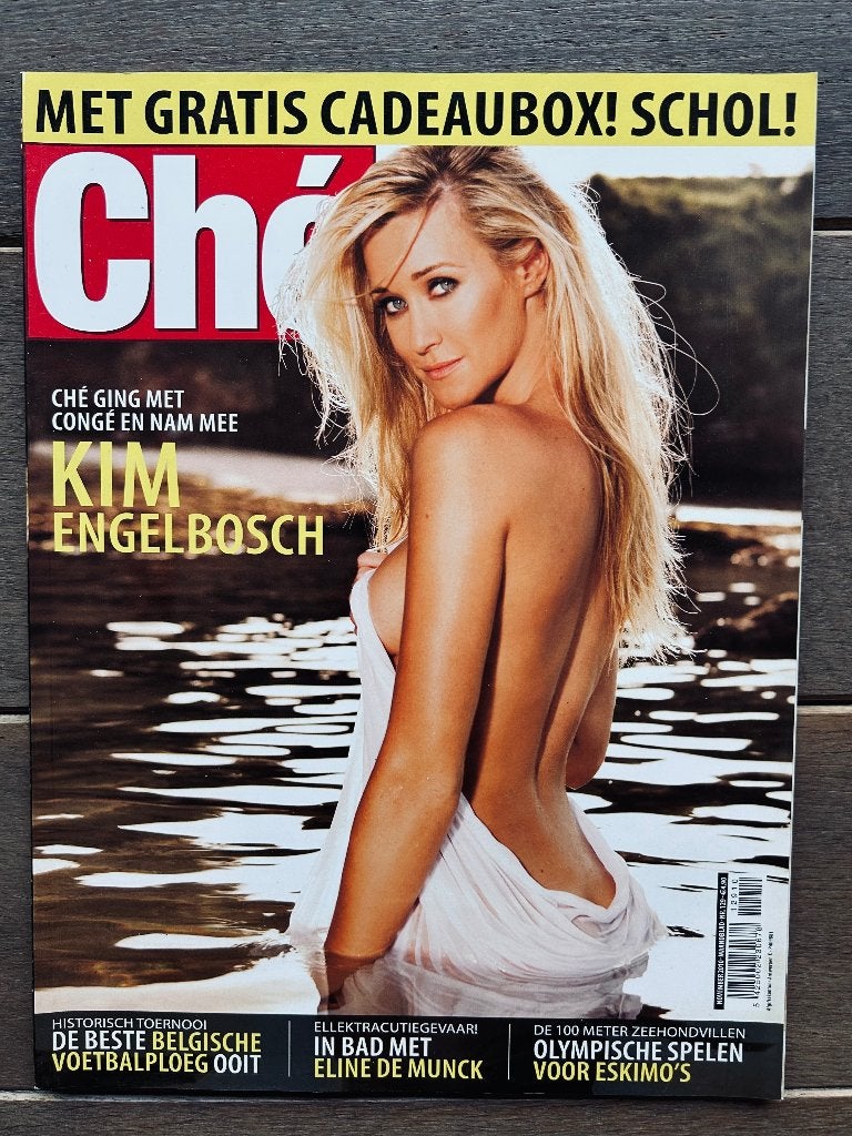 5x P en Ché magazine - Kim Engelbosch - incl. posters, Verzenden, 1980 tot heden, Tijdschrift