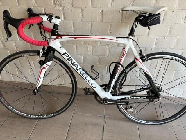 Pinarello koersfiets, 28 inch, Gebruikt, Velgrem, Meer dan 20 versnellingen