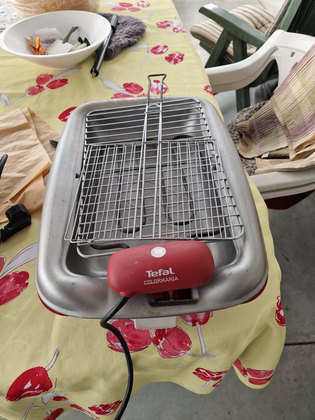 Tefal colormania elektrische tafelbarbecue., Ophalen